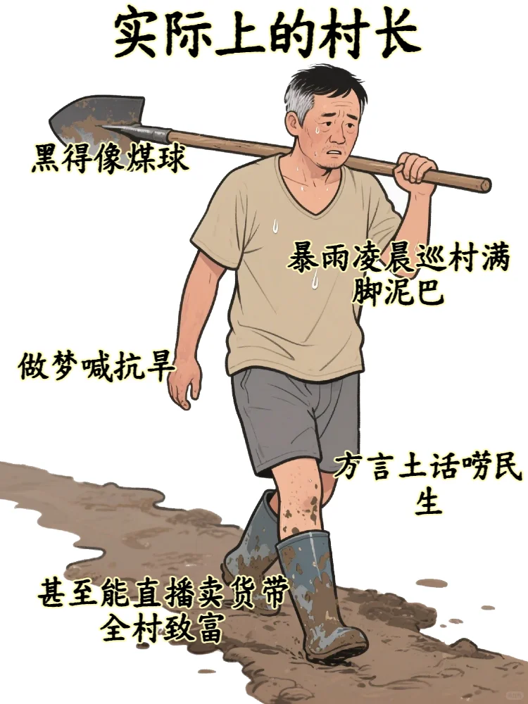 你以为的村长vs实际上的村长