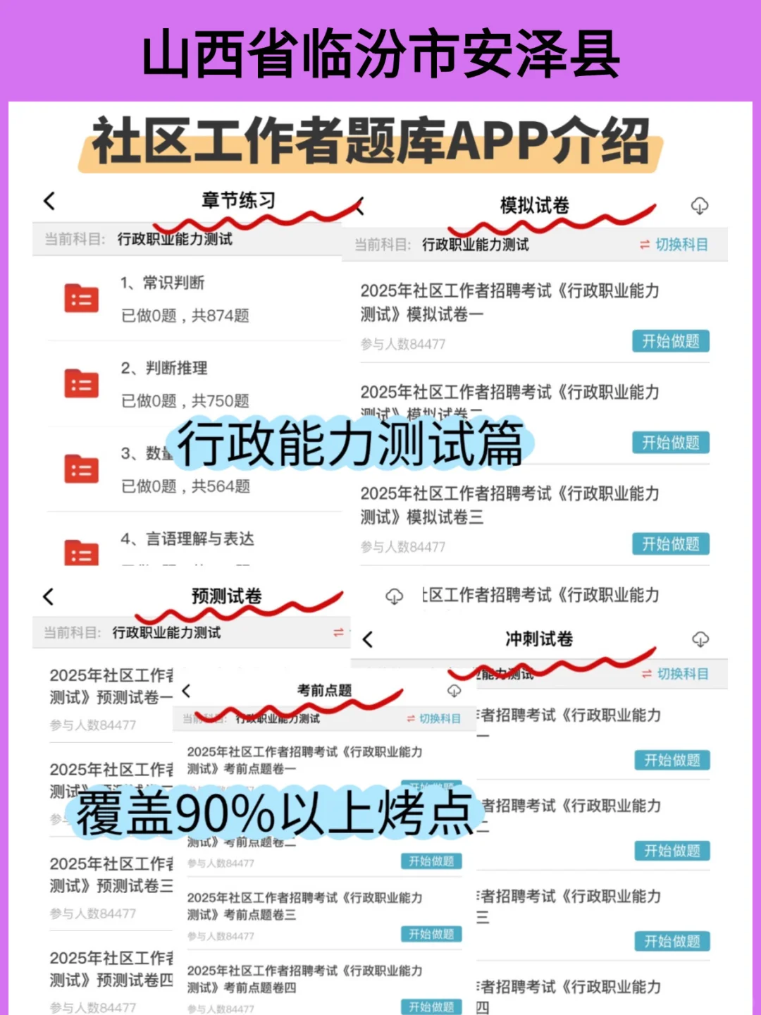 25临汾市安泽县社区招聘27人的备考建议分享