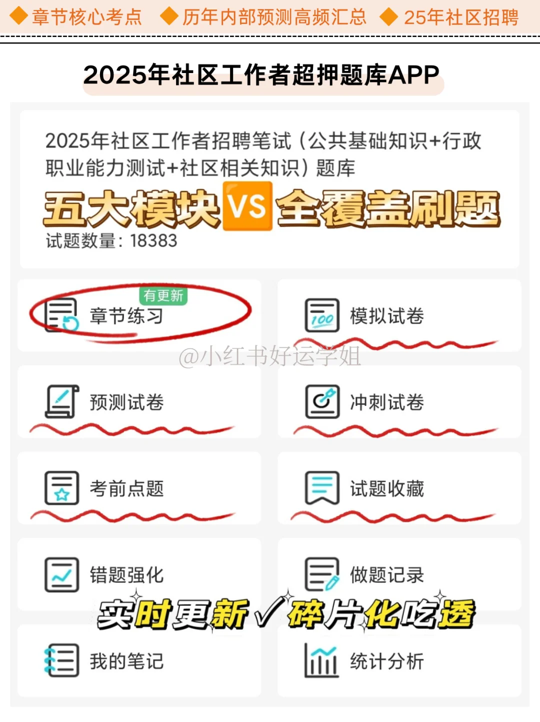 确定了😂2025社区工作者就这些，狠狠背吧