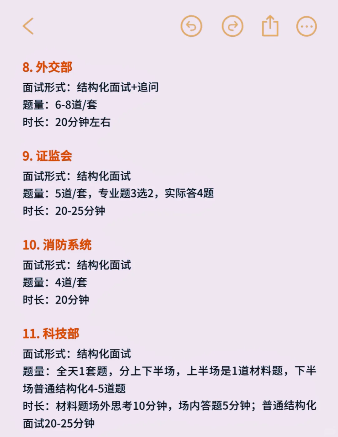 国考面试你了解多少？25年各岗位面试形式