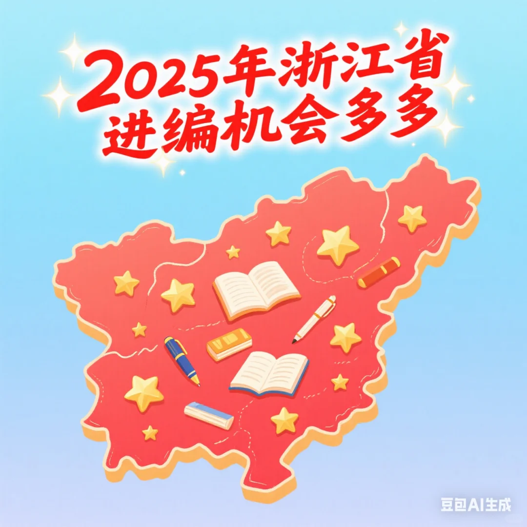 想了解今年浙江考编信息的亲们，进来看看吧