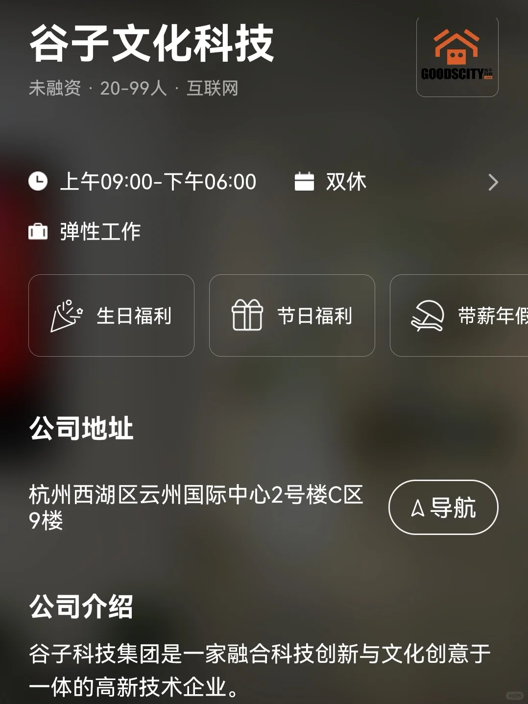 杭州小而美双休公司总结