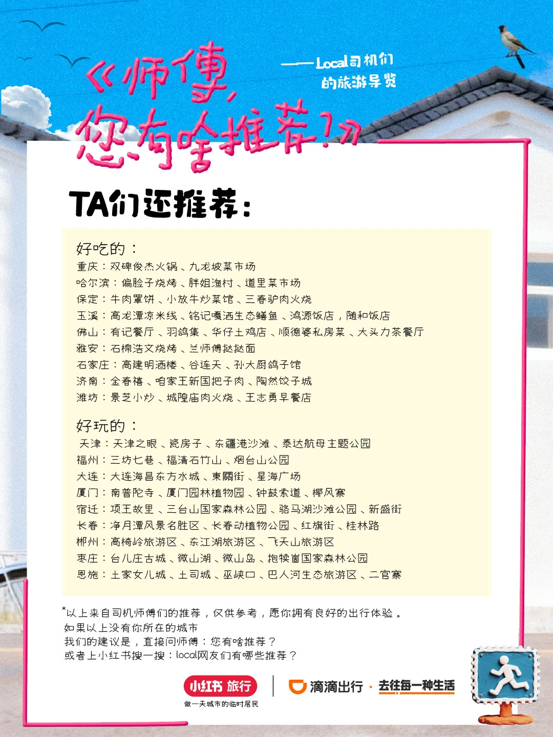 🎊3200条轮胎磨出来的local旅游指南