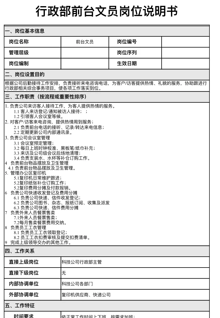 哪个行政岗位合适你？