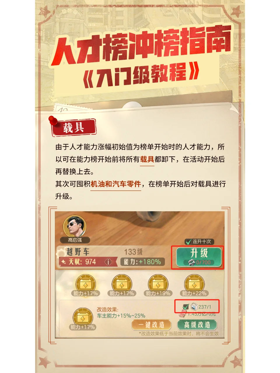 【暴富指南】人才榜冲榜指南