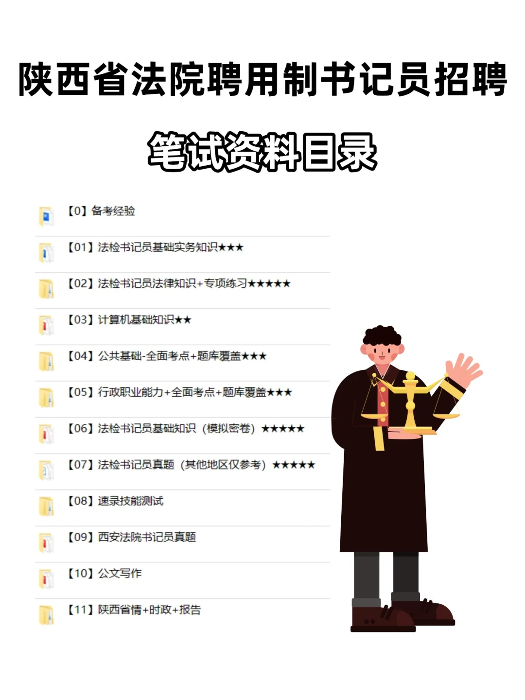 陕西法院书记员招聘开始了，你准备好了吗？