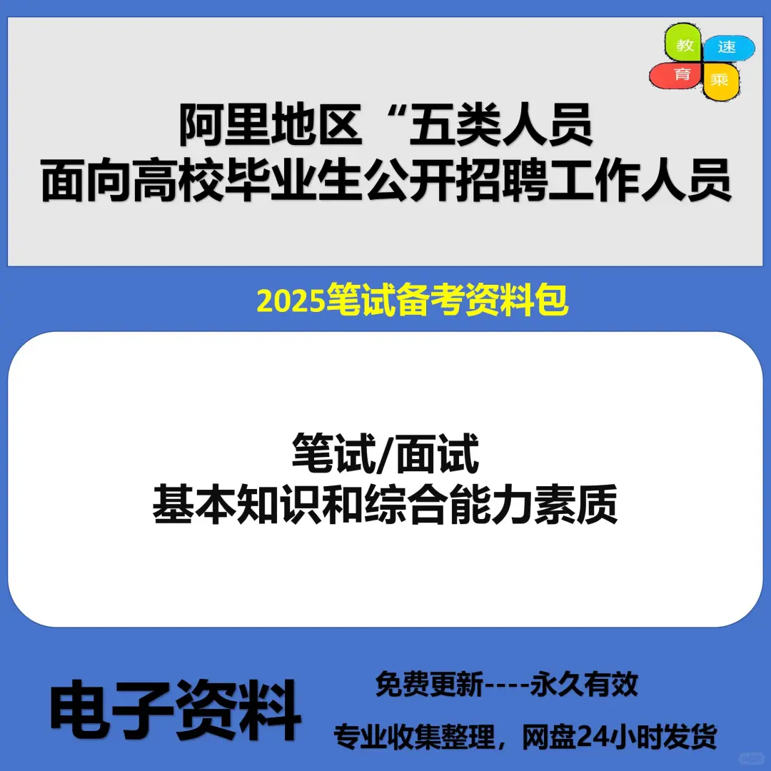 2025阿里地区“五类人员”招聘47人