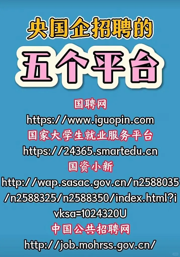 央国企招聘的五大网站||#国企招聘 #国企央企