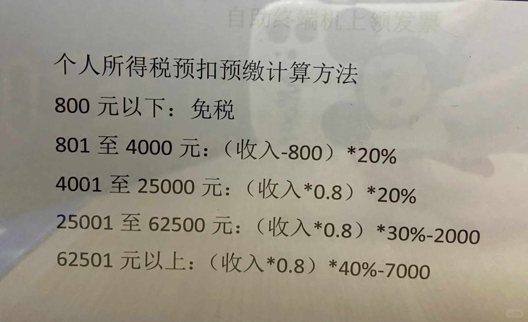 劳务报酬个人所得税代扣代缴怎么算？