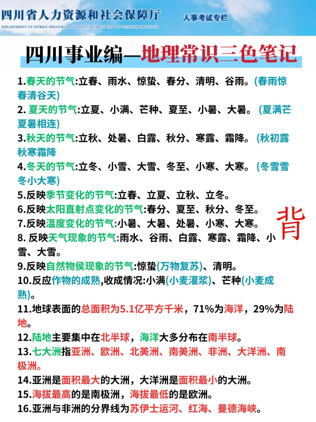 11.16四川事业编反正就这24页，5天背完85芬