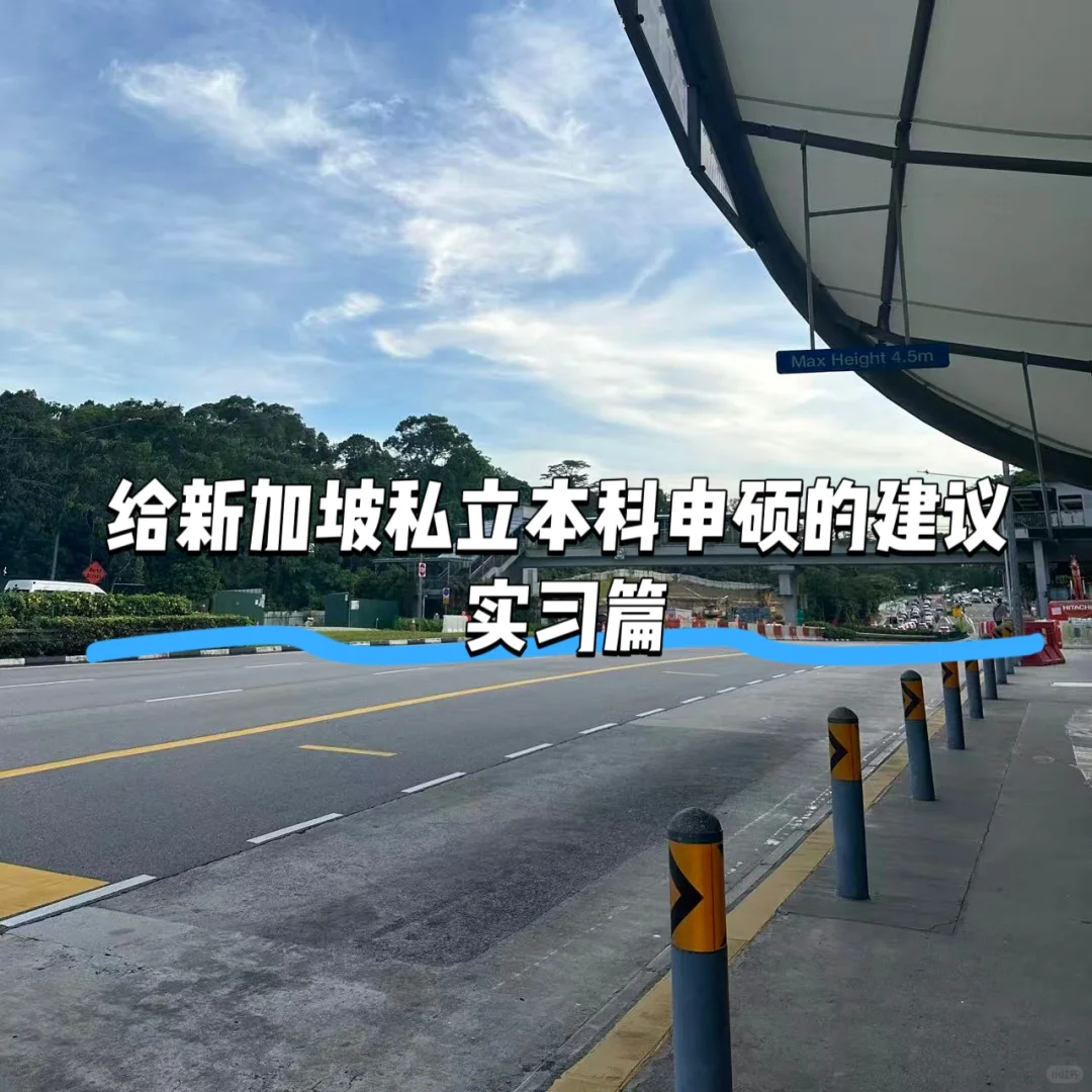 给新加坡私立本科申硕的建议之实习篇