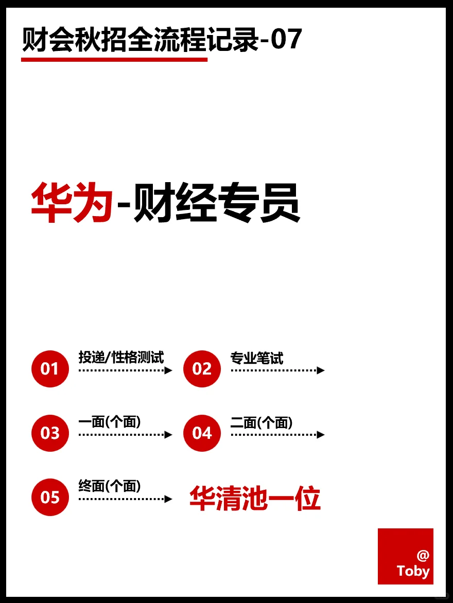 秋招记录07｜华为财经专员(泡池子)