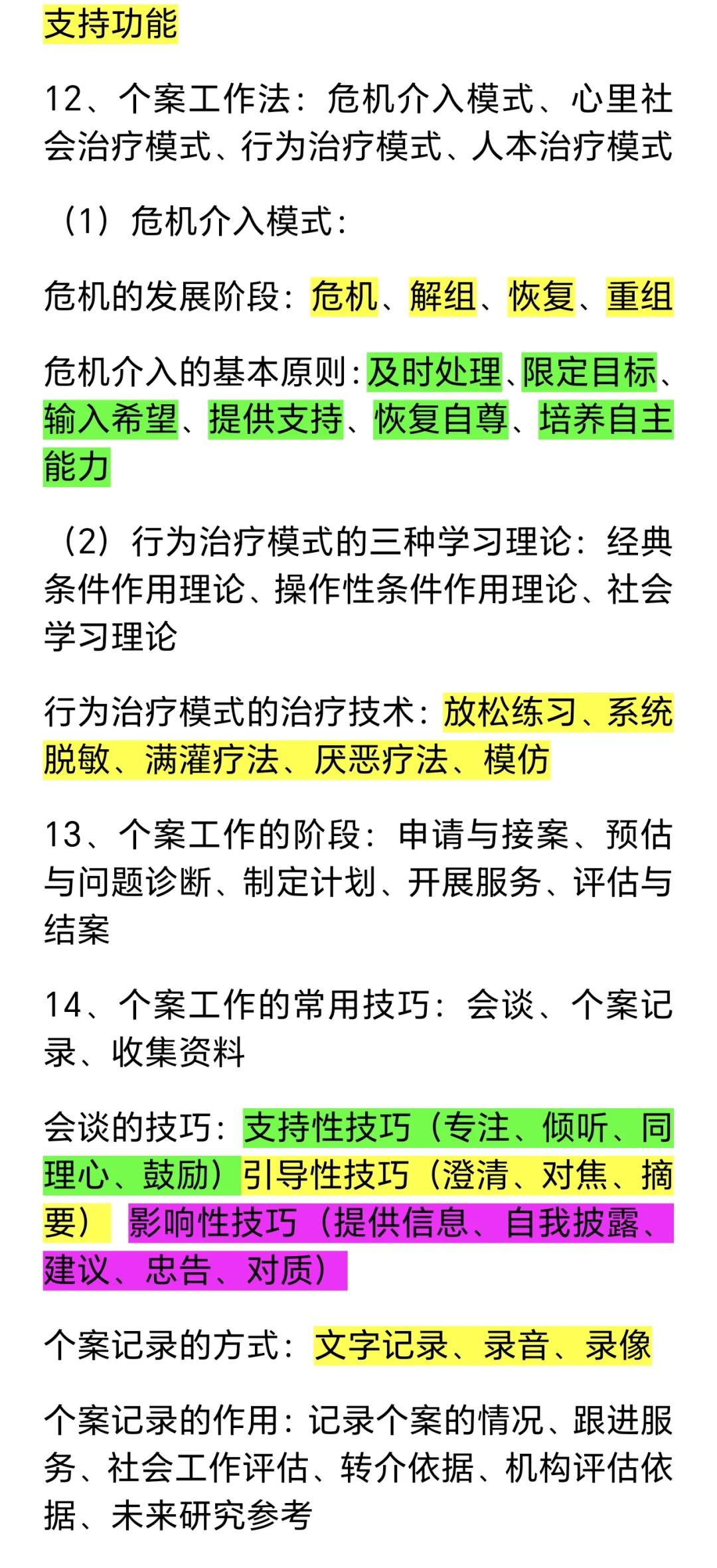 社区工作基础知识！