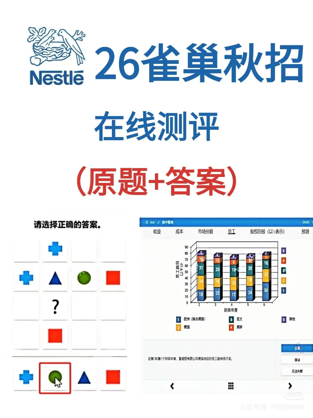 雀巢 2026 校招 & 社招笔试测评超全笔记