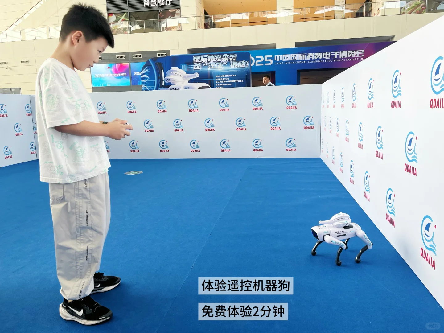 青岛遛娃新花样 | 消费电子展全场免费体验