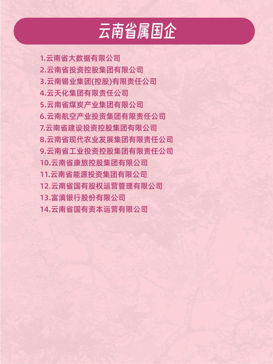 一定要去的央国企——昆明篇