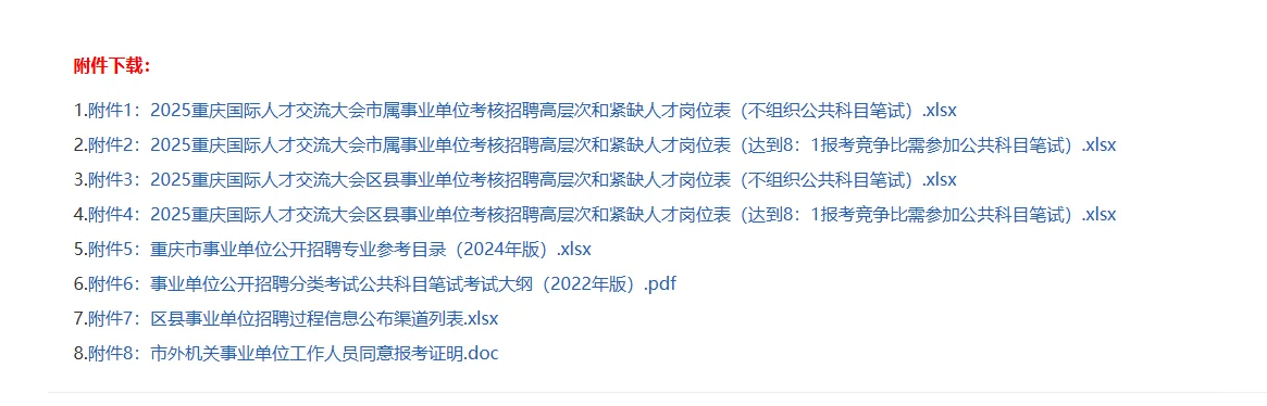 重庆国际人才交流大会事业单位招聘2443人