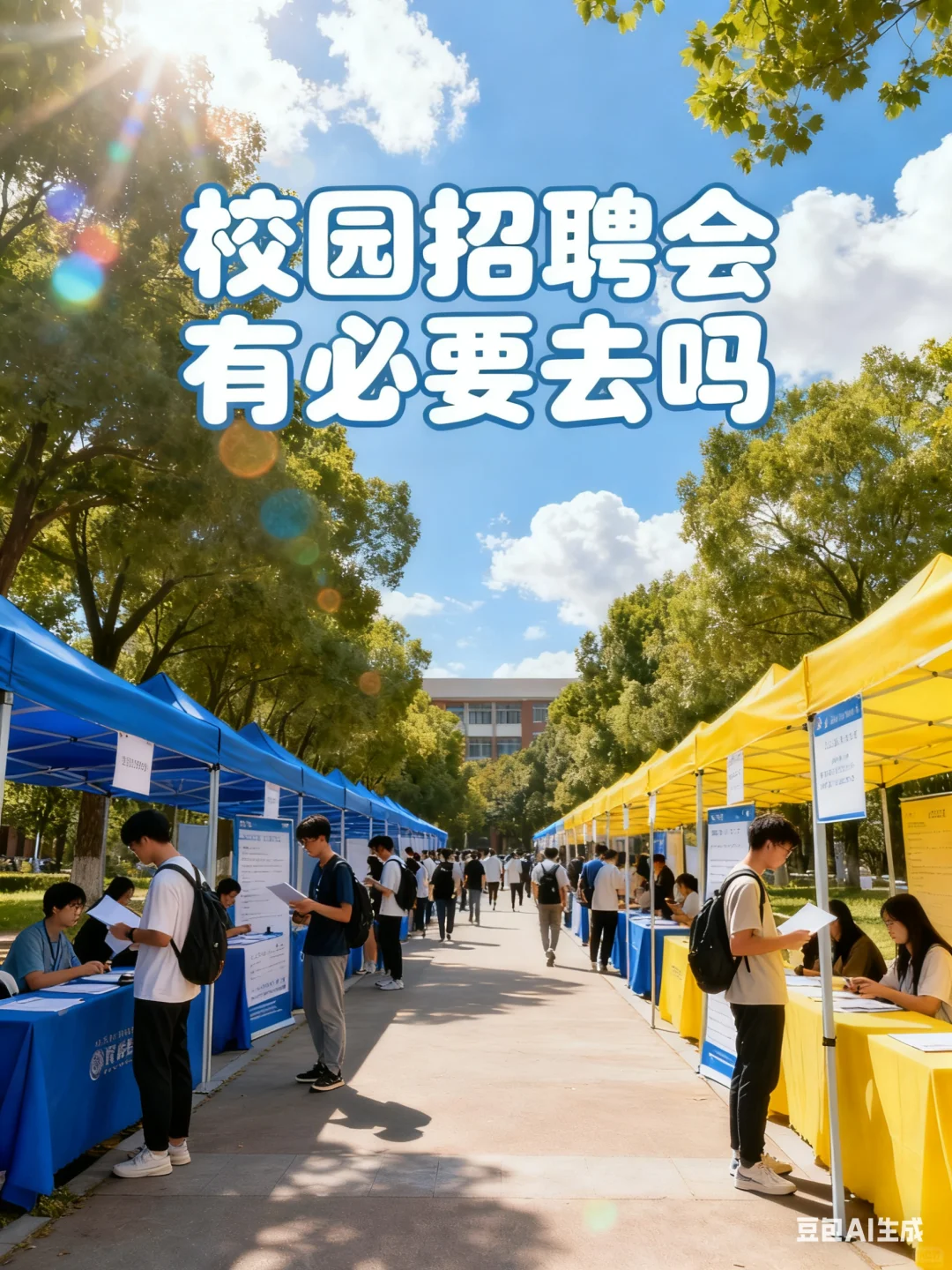 校园招聘会到底值不值得挤破头？