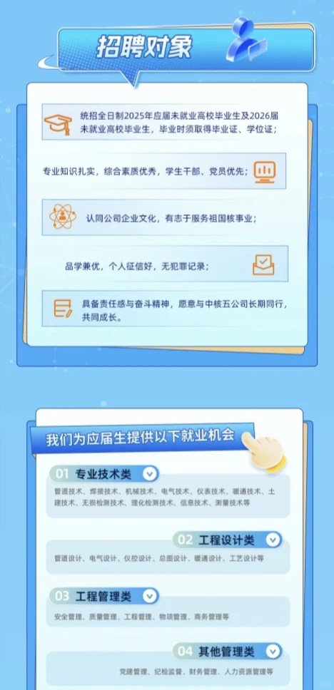 中核五公司2026校园招聘【25届26届可投】