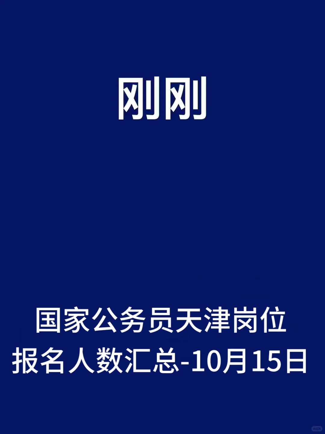 国考天津岗位第一天报名人数！超2000人报考