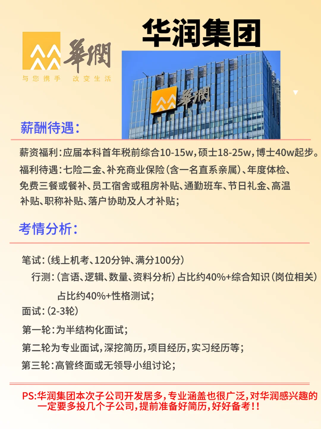 🏢华润集团终于捞人了！！