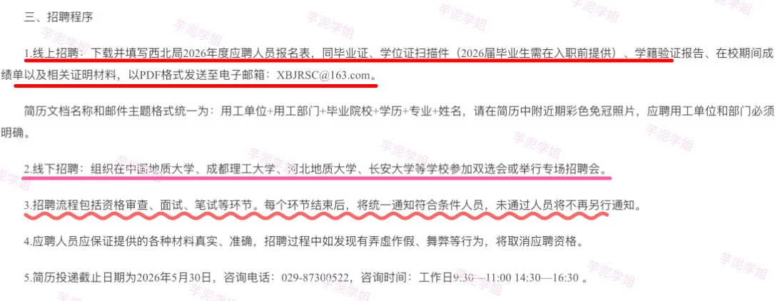 北京招聘公告：2026年度中国治金地质总局