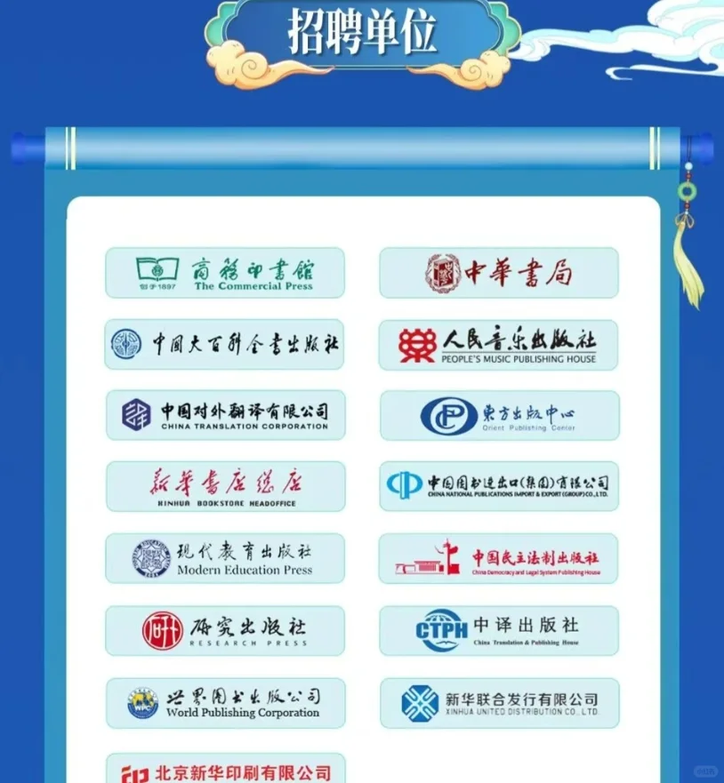 中国出版集团有限公司2026校园招聘