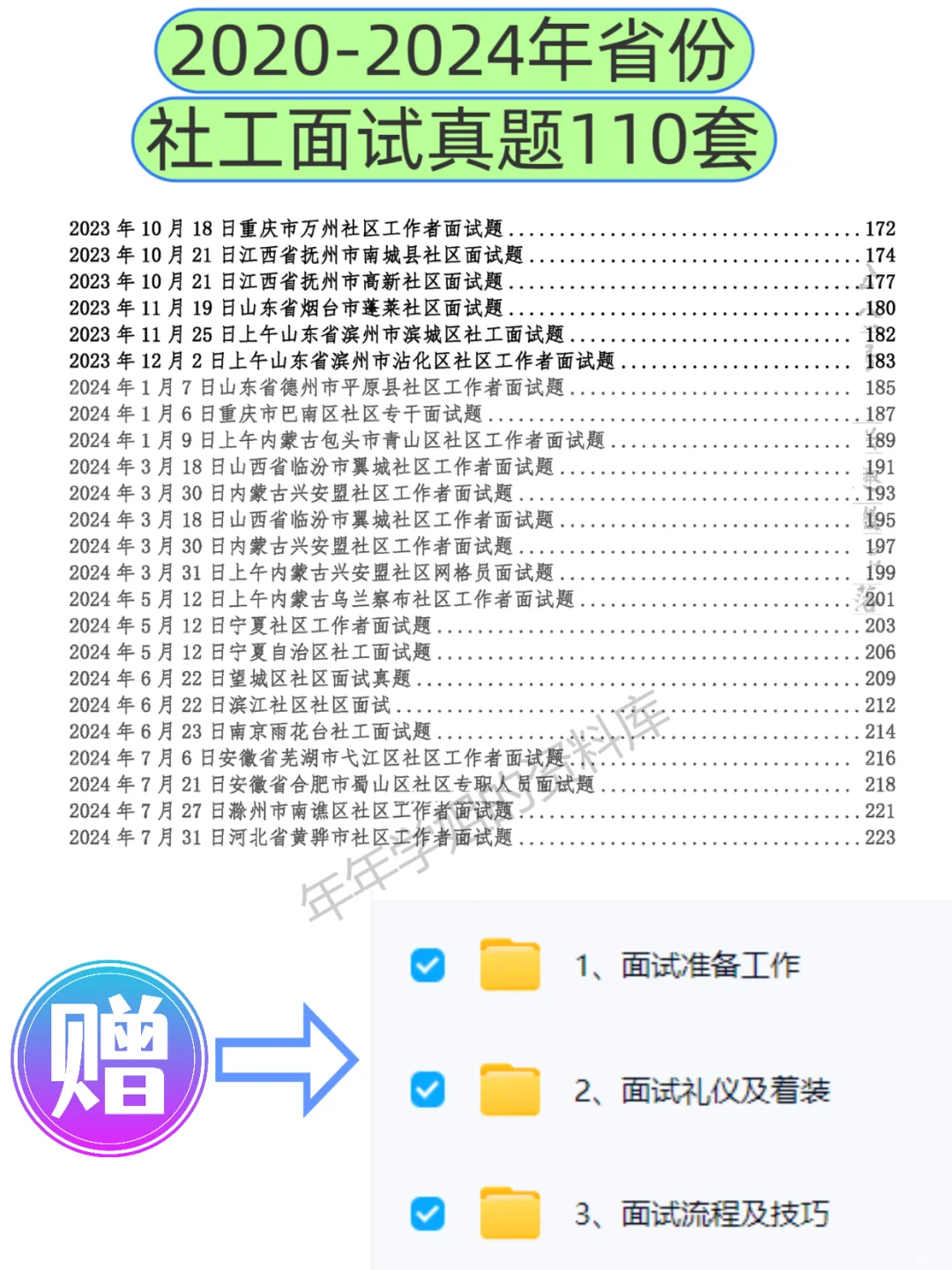 社区工作者结构化面试，无非就考这些