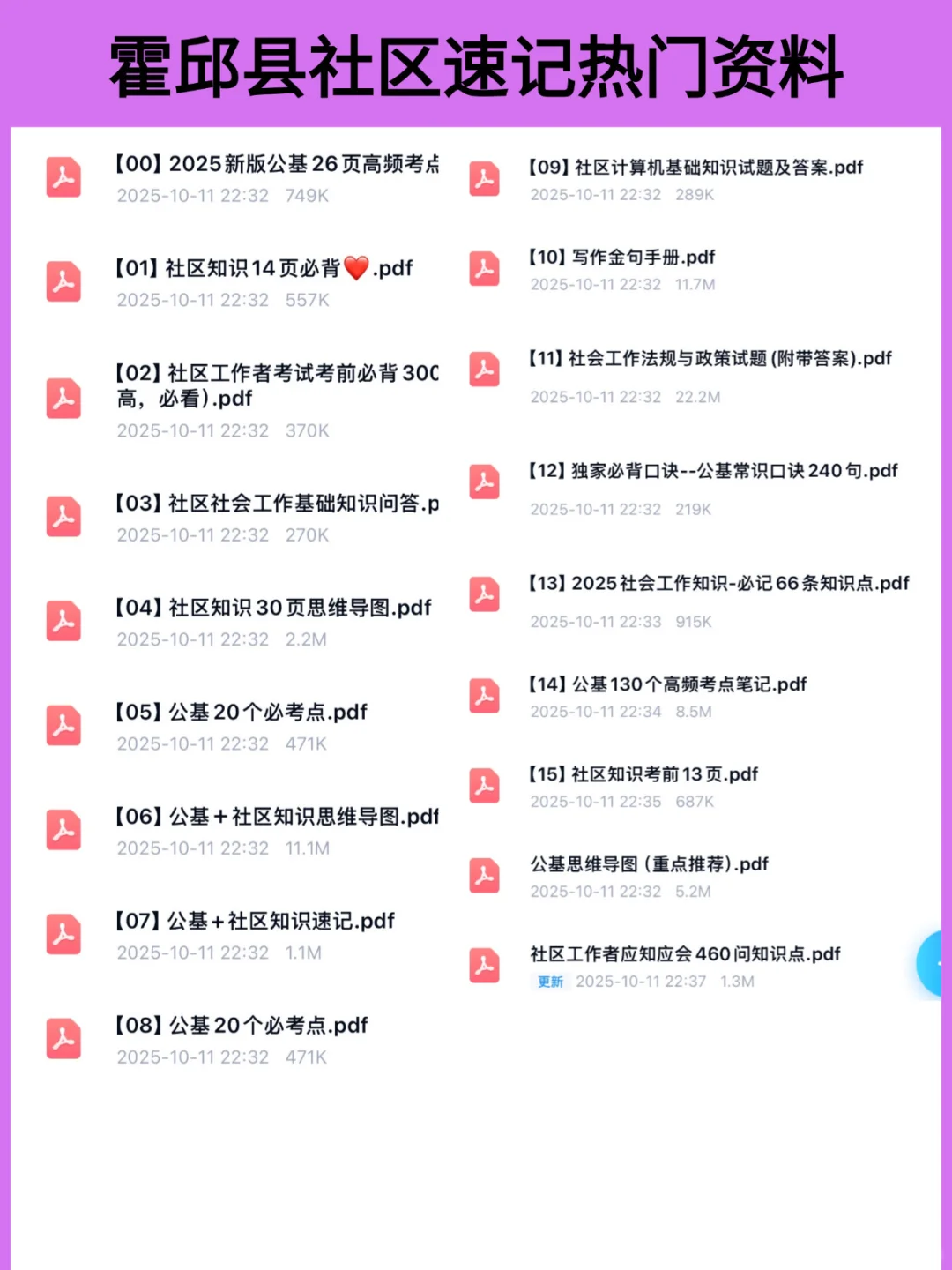 25六安霍邱县社区工作者，能帮一个是一个‼️