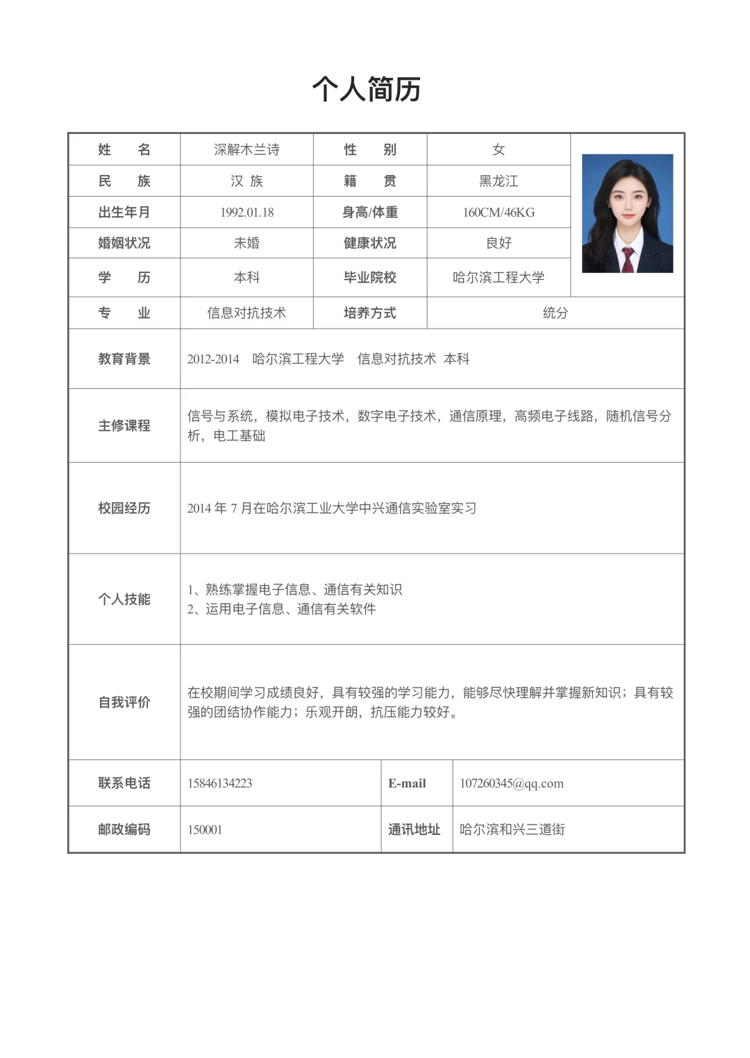 近期最佳的春招三无简历，HR看后都夸了～