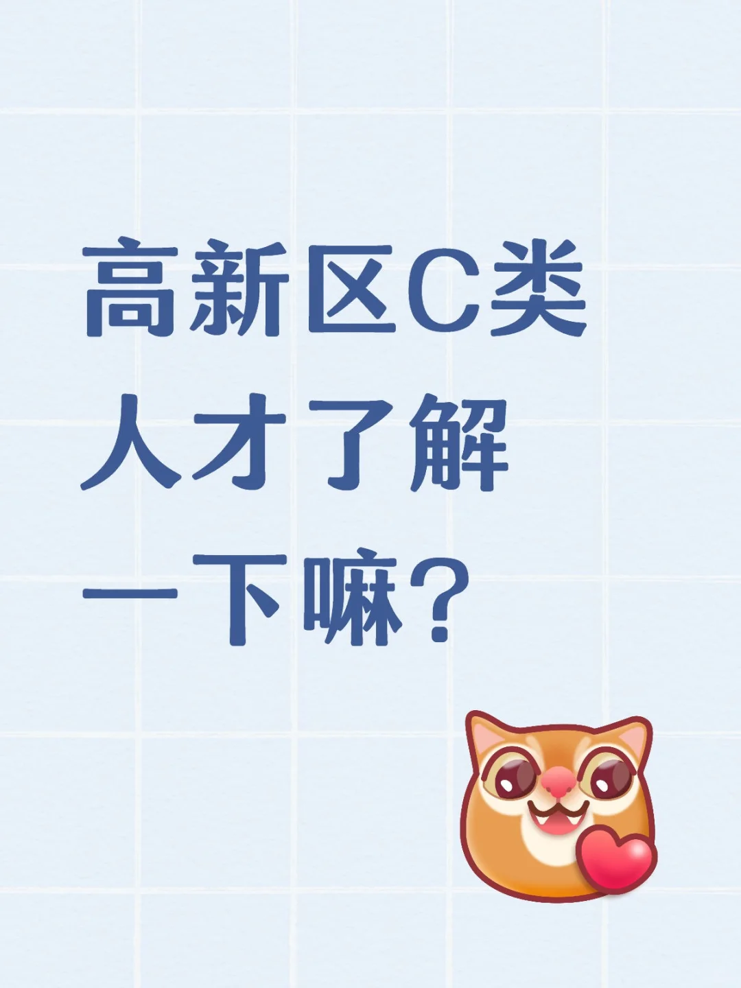 高新C类人才