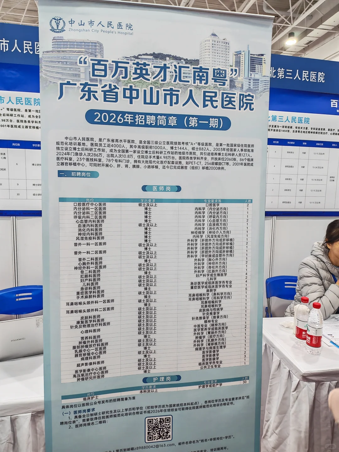 医大的第一个秋季招聘会终究还是来了…
