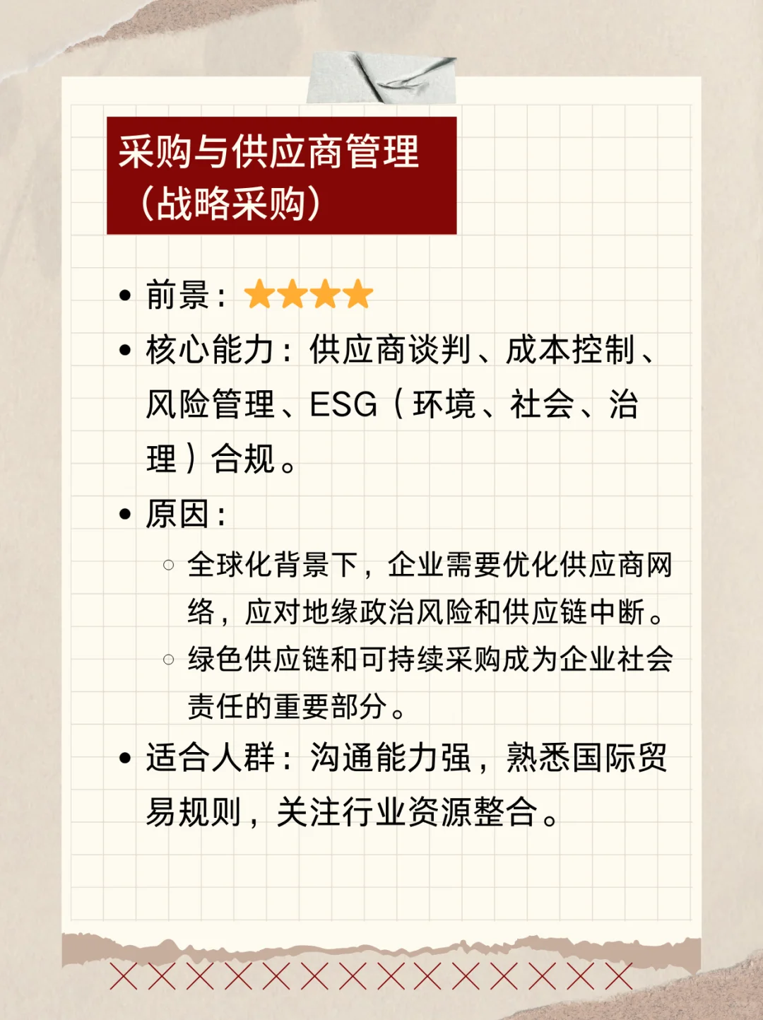供应链管理发展前景好的岗位