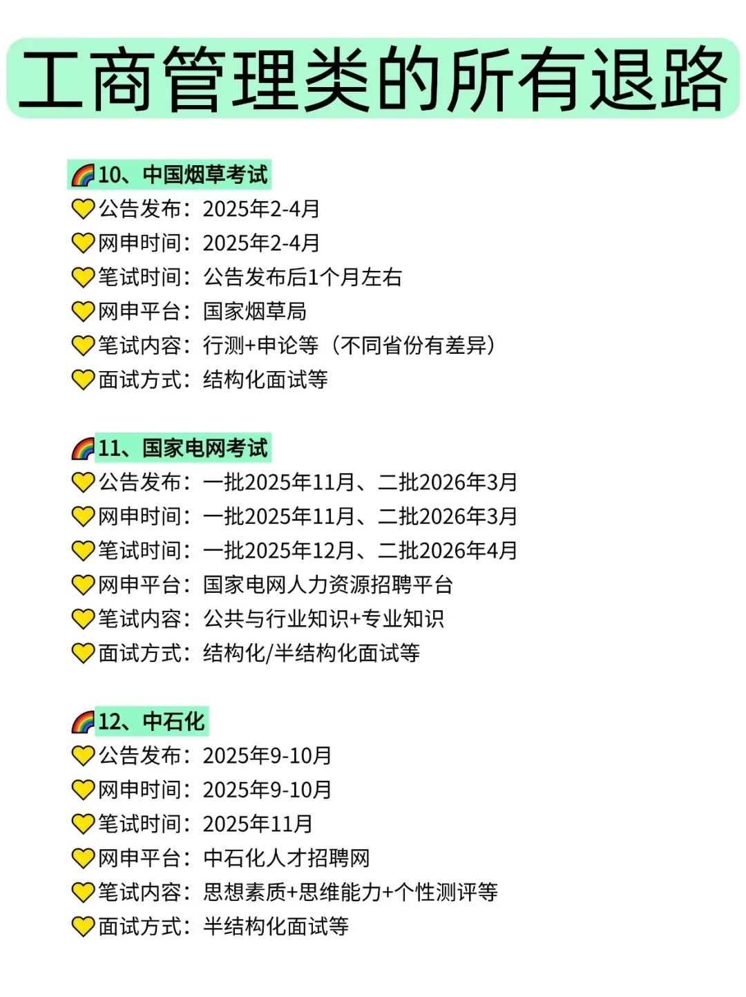 属于工商管理类的退路来啦！
