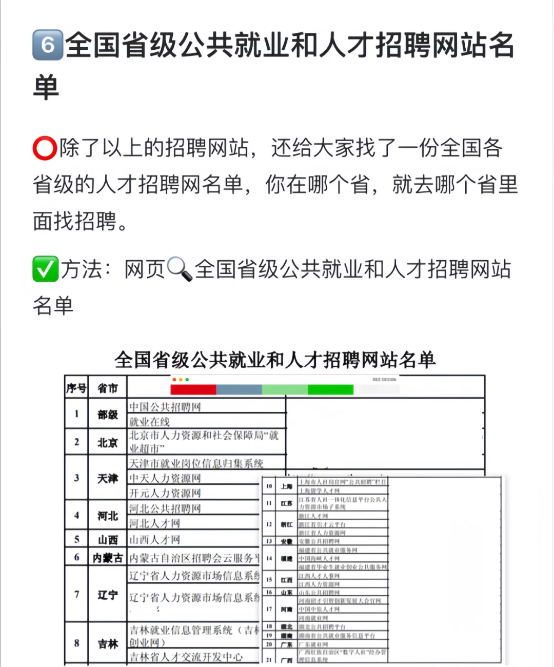 再也不怕被骗了 国家帮你找工作 第6个绝了