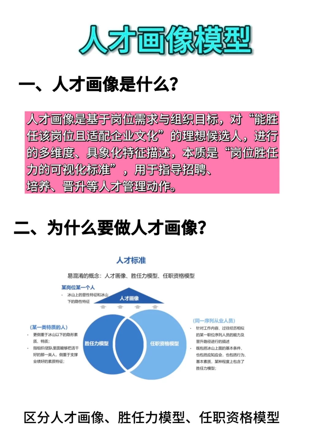做好人才画像，HR招聘效率翻倍❗️❗️