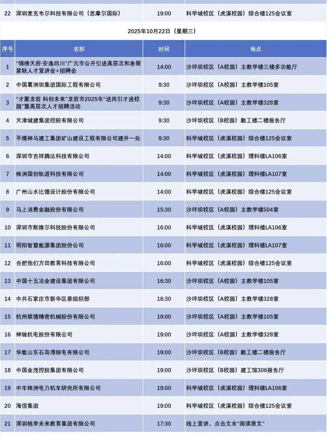 10.20——10.26重大宣讲会总集