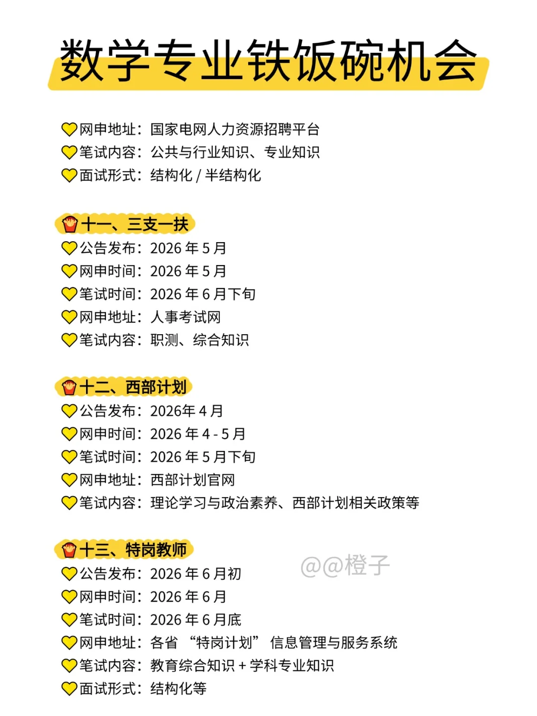 属于数学专业的所有退路！！！