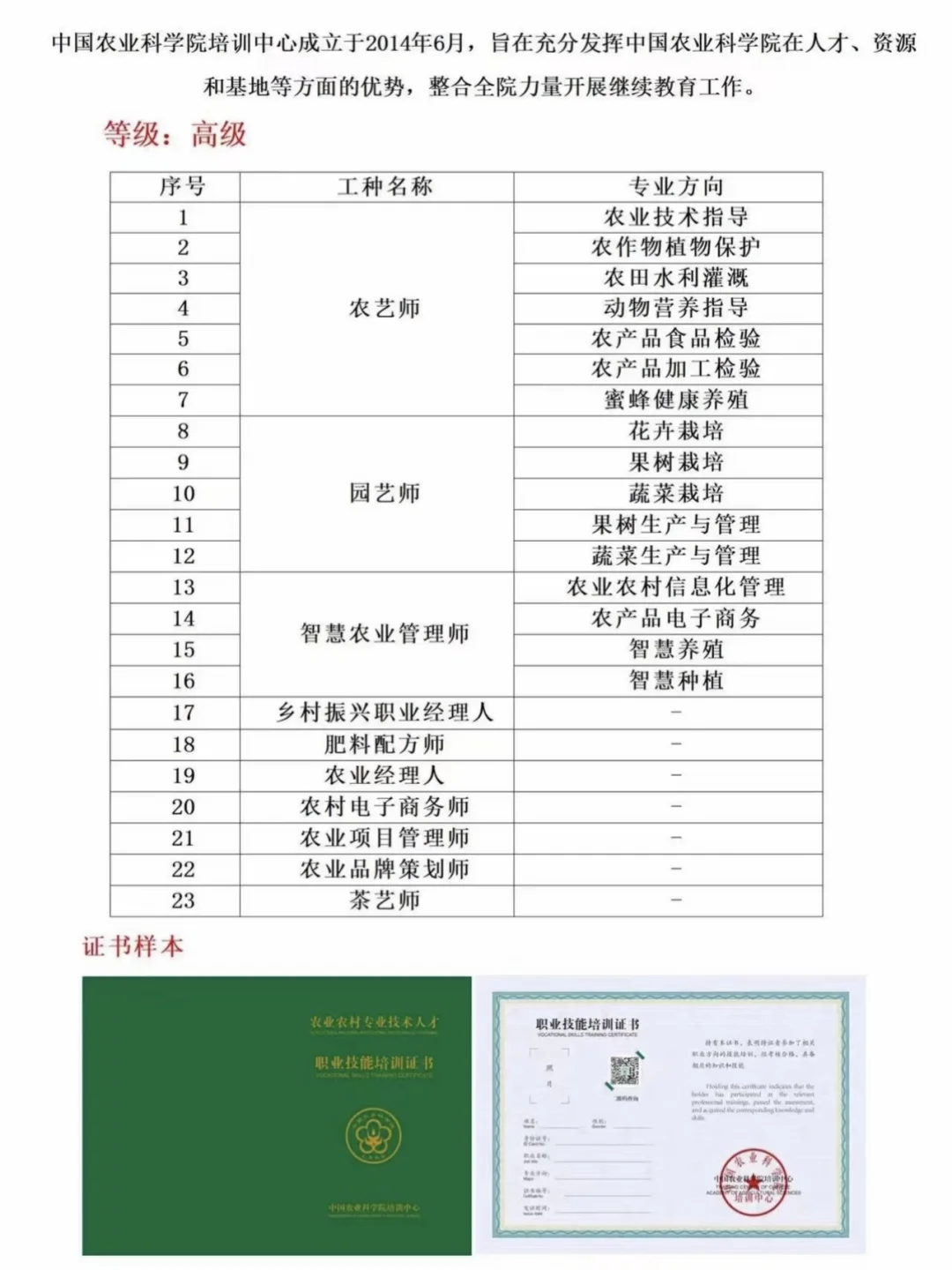 🌱2025年农艺师、园艺师考证攻略指南来啦🎉