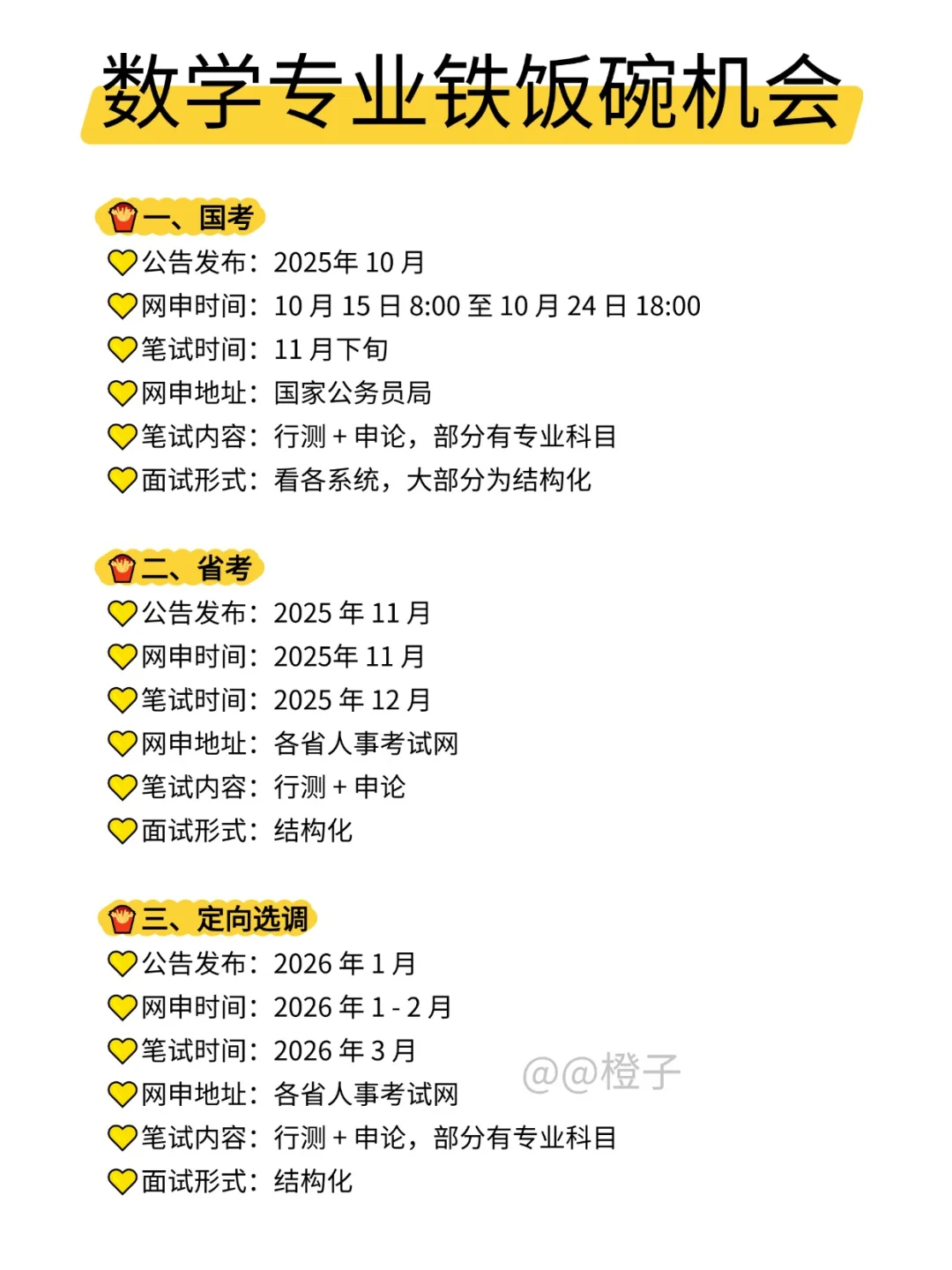 属于数学专业的所有退路！！！