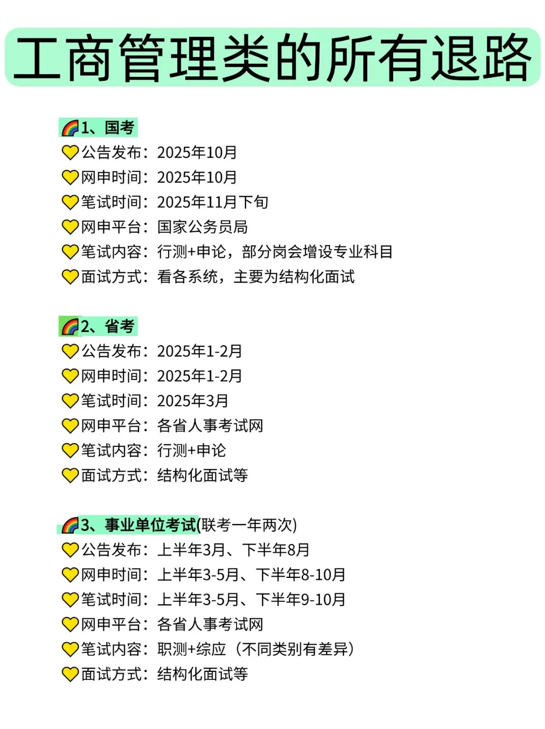 属于工商管理类的退路来啦！