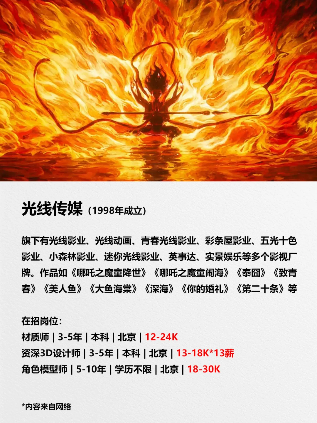 12家优质动画公司招啥人？