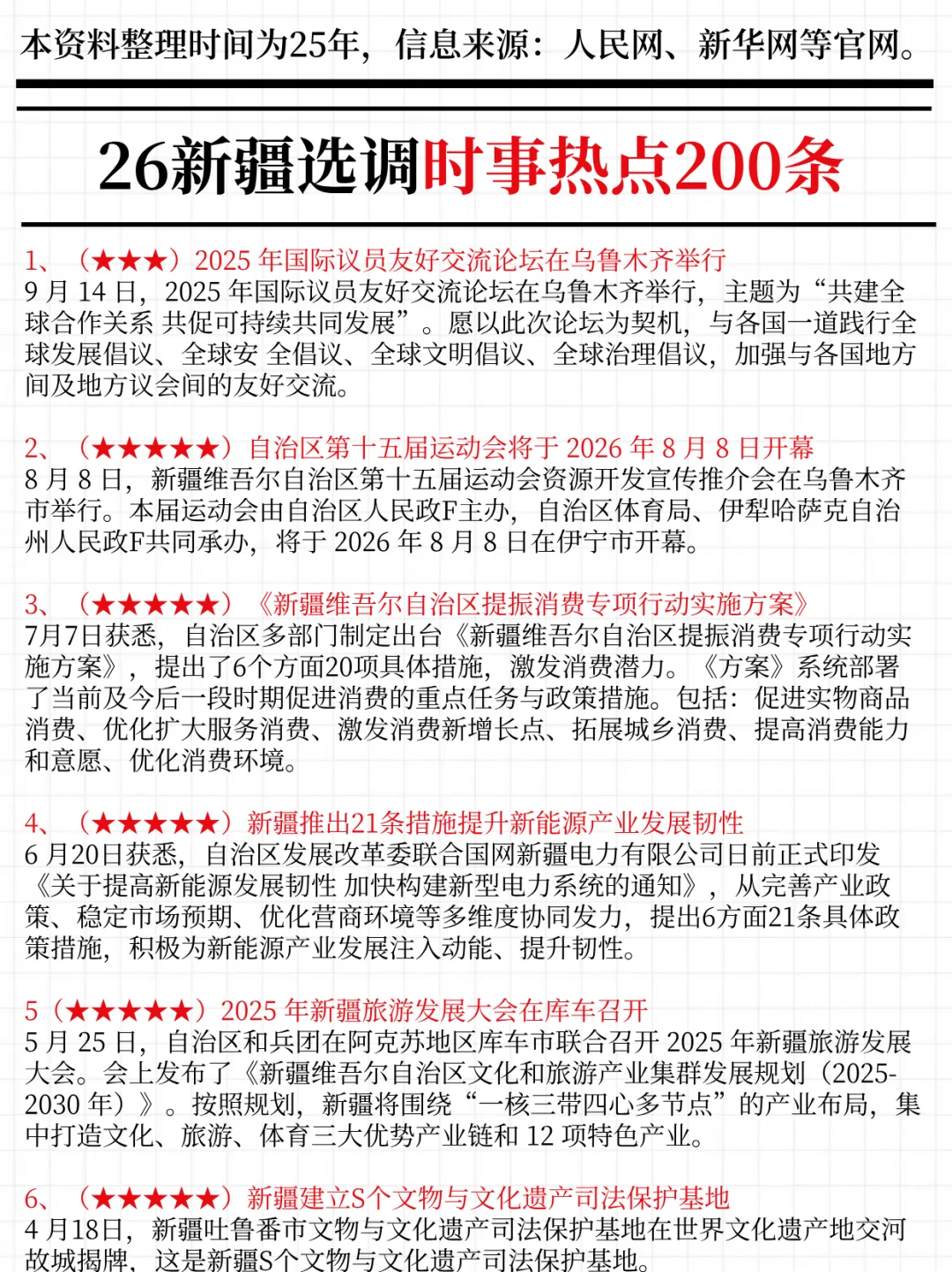 强调一下，11.22去参加新疆选调的人！