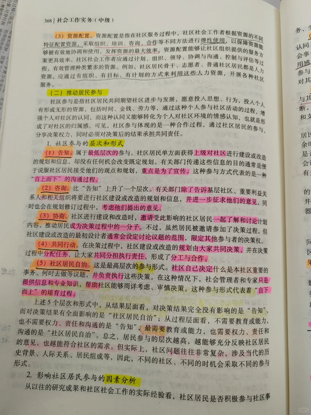 社区工作方法：资源链接，居民参与，能力建