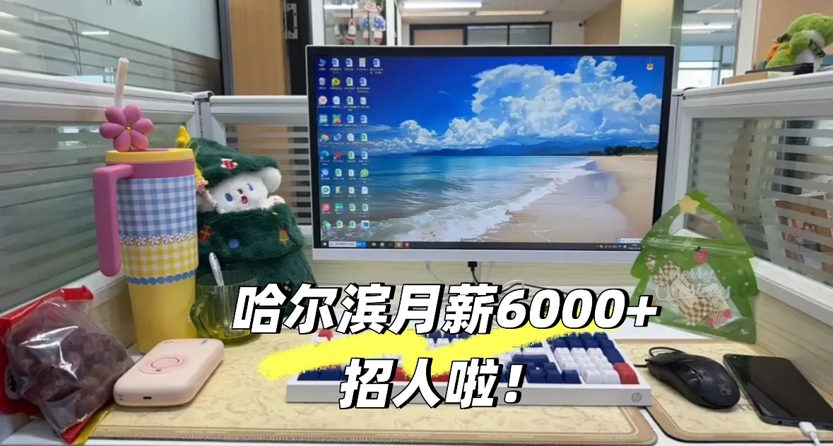 哈尔滨找工作的小帅小美可以联系我