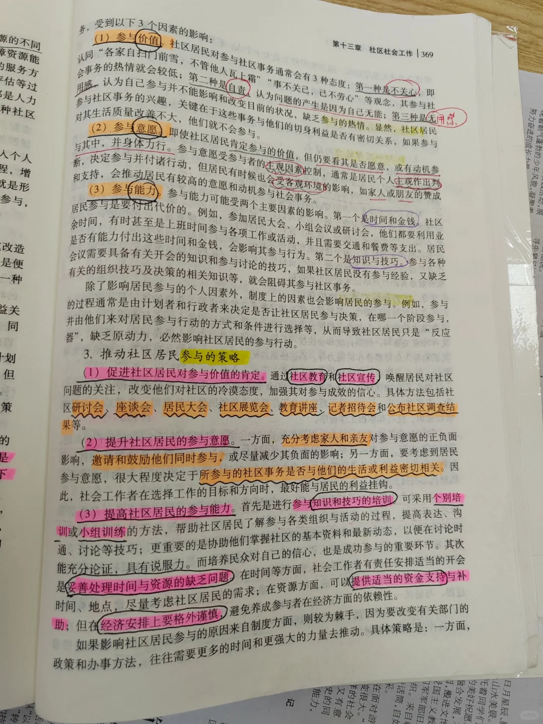 社区工作方法：资源链接，居民参与，能力建