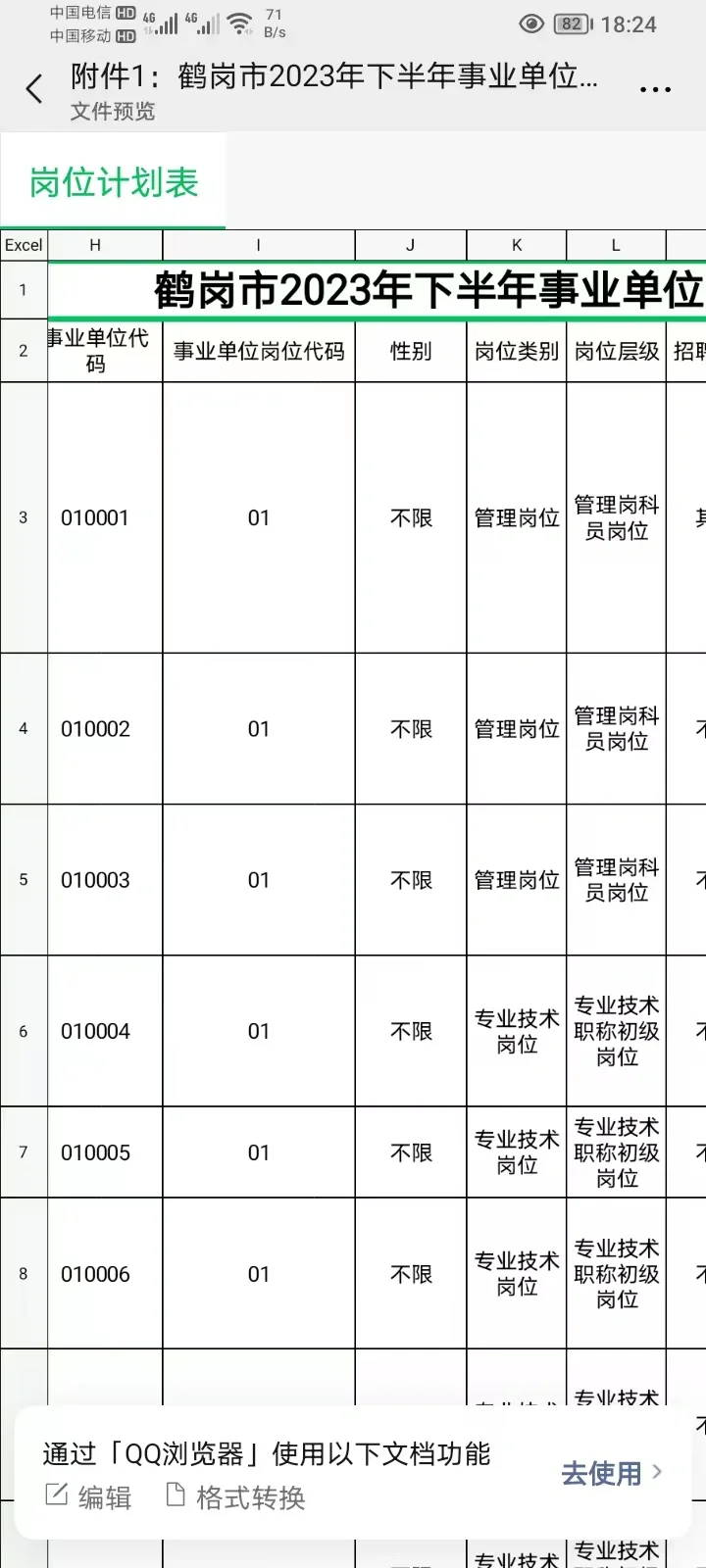 鹤岗市2023年下半年事业单位240人