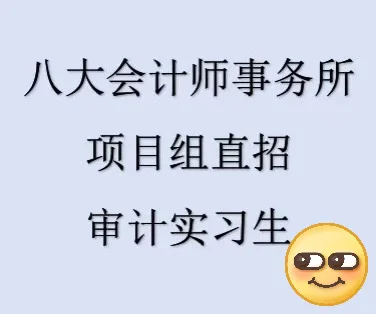 直招审计实习生