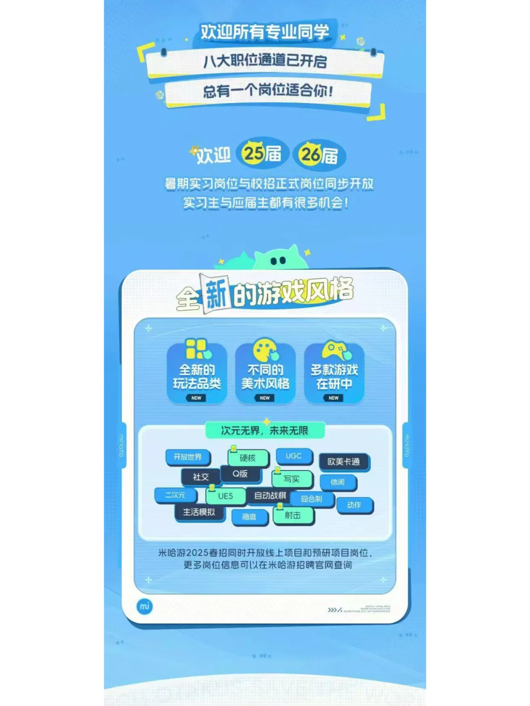 2025米哈游春季校招来啦！！！
