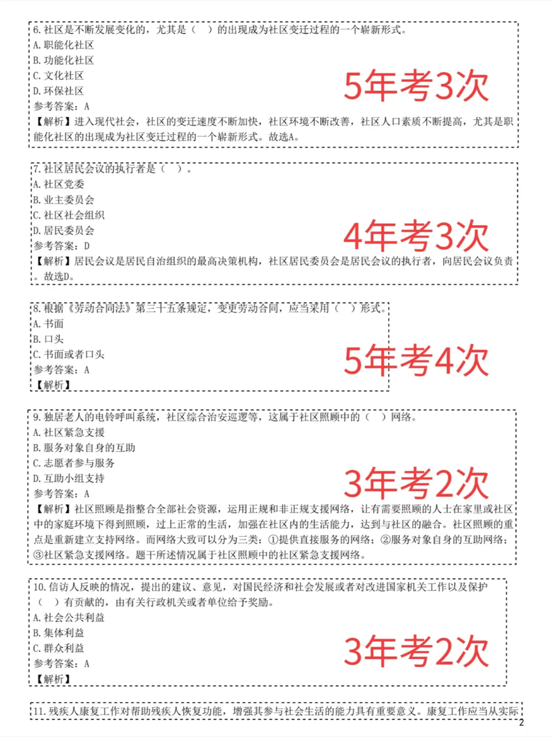 偷拍的，山东临沂兰山社区，就考这些